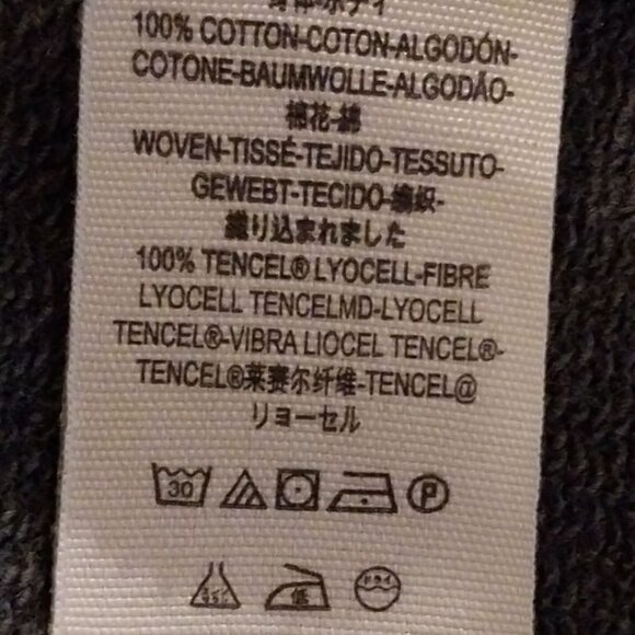 Free People Womens Hooded Jacket Charcoal Gray Size M Cotton & Tencel Blend grun - Picture 6 of 7